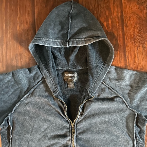 Velvet Stone - Vintage, Black / Grey lounge suit, size M - Picture 2 of 10